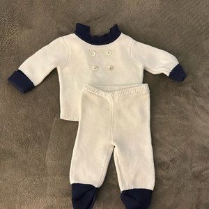Beautiful jacadi baby boy set